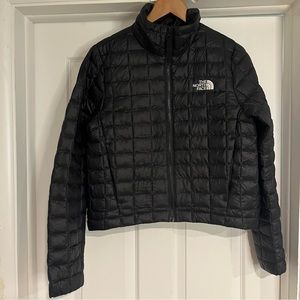 The North Face Thermoball Eco Crop Jacket- Size S- Black